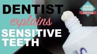 Sensitive Teeth  Toothpaste amp Dentist Remedy [upl. by Llereg]