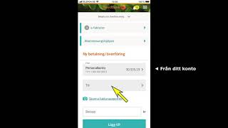 Lär dig använda digitala tjänster  Betala räkningar med mobilen på Swedbank [upl. by Notxap]