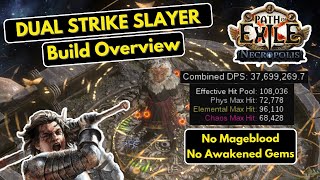 Strength Stacking Dual Strike of Ambidexterity Slayer Build Overview amp Guide Path of Exile 324 [upl. by Ahtabbat]