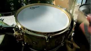 12” x 625” Pearl Masterworks snare [upl. by Ecyor]