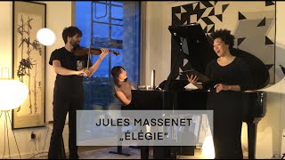 Jules Massenet „Élégie“ Performed by Julia Bullock Thomas Reif and Alice Sara Ott [upl. by Haldan]