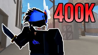 Hitting 400k kills in KAT Roblox [upl. by Churchill]