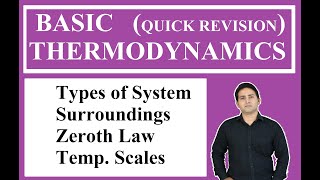 Basic Thermodynamics Quick revision Mechanical SSC JE UPPSC AE NCL NPCIL UPSSSC [upl. by Suivatna849]