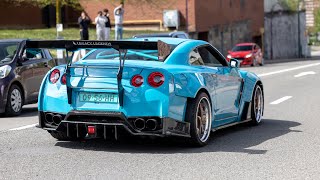 100 Nissan GTR R35 Accelerating Widebody GTR Top Secret GTR 2000HP GTR Skyline R34 iPE GTR [upl. by Farnsworth987]