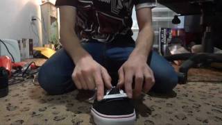 How to Bar Lace Skate Shoes  Any Shoe CLEAR explanation [upl. by Frederich25]