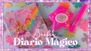 Review Diario Mágico Barbie Fairytopia [upl. by Enimassej936]