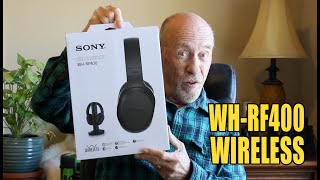 SONY WIRELESS HEADPHONES  WHRF400 [upl. by Aivul]