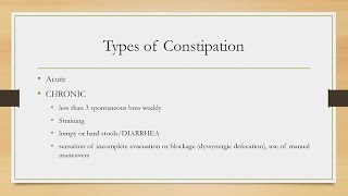 Constipation Not Just Prune Juice and Colace [upl. by Lubba]