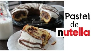 Pastel de Nutella con Betún de Queso Crema  RebeO [upl. by Boardman]