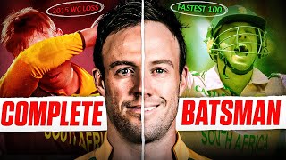 AB DE VILLIERS  The Most COMPLETE Batsman in Cricket History [upl. by Aryad]