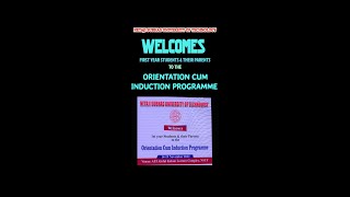 Orientation Cum Induction Programme  NSUT [upl. by Akenaj]