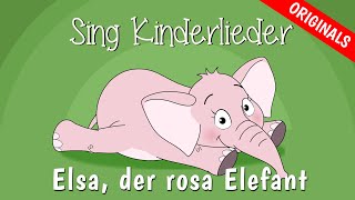 Elsa der rosa Elefant Ich hab Dich lieb  Elefantenlied  Sebastian Falk feat Joy Smith [upl. by Odnama]