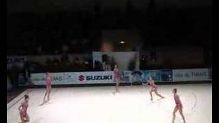 Ensemble Russie Gymnastique Rythmique Thiais 2008 [upl. by Llerreg]