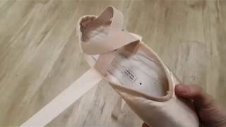 How to sew Pointe Shoes [upl. by Neened606]