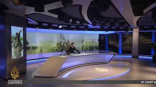 🇶🇦 Al Jazeera English  Newshour Intro quotFrom Londonquot 20211008 [upl. by Johnathan225]