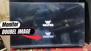 Walton Monitor Doubel Image Problem Solution  Created by Afjal Hossain [upl. by Eneres]