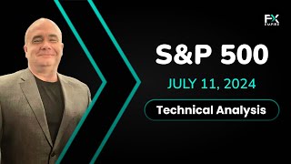 SampP 500 Daily Forecast and Technical Analysis for July 11 2024 by Chris Lewis for FX Empire [upl. by Sapowith]