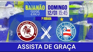 JACUIPENSE X BAHIA ASSISTA DE GRAÇA BAIANÃO 2025 [upl. by Marlin]