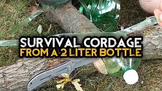 DIY Cordage from a 2 Liter Bottle [upl. by Raymond]