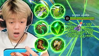 FANNY ALL GREEN BUILD NAPAKASAKIT  Mobile Legends [upl. by Arihsa723]