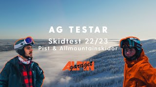 AGTV  Sälen skidtest pistallmountainskidor 2223 [upl. by Atteuqihc343]