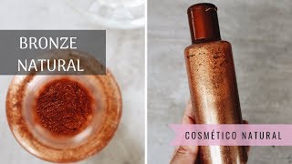 BRONZEADOR NATURAL  Como fazer para usar muito nesse carnaval  Alternativa para Veganos [upl. by Nnayhs]