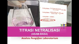 Titrasi Asam basaKadar Asam asetat Tutorial Prosedur  Perhitungan [upl. by Draillih]