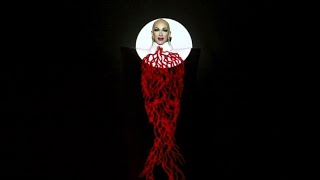 Sasha Velour  quotLove Song For A Vampirequot at NightGowns 2017 [upl. by Yelhak]