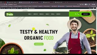 Frutin Organic amp Healthy Food WordPress Theme [upl. by Ojaras482]