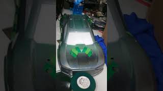 Arrma vortek 3s blx custom painted body shell finished look [upl. by Eatnahc]