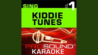 Camptown Races Karaoke Lead Vocal Demo In the Style of Kiddie Tunes [upl. by Adyht]