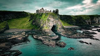 Dunluce Castle one of Irelands most unique castles set perfectly on the auseway coast [upl. by O'Donovan183]