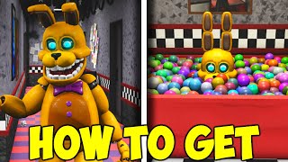 How To Get Book Character ITP Bonnie Badge in Roblox Archived Nights FNAF Roleplay [upl. by Eniagrom]