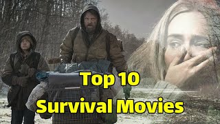 Best Survival movies  Top 10 survival movies [upl. by Annahoj]