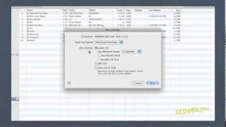 How to Burn Music to a CD in iTunes For Dummies [upl. by Dnomder]