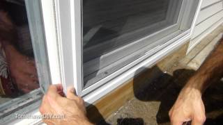 Easy Way to Fix Screen Door That Wont Slide [upl. by Rubenstein]