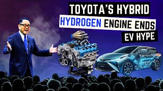 Toyota reveals New hybrid hydrogen Combustion Engine to end EV hype [upl. by Petta123]