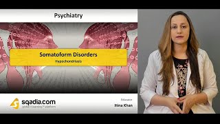 Somatoform Disorders  Hypochondriasis  Psychiatry Video Lectures  VLearning [upl. by Diver]