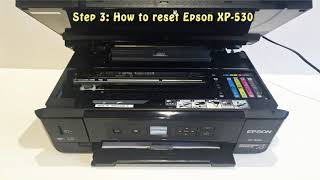 Reset Epson XP 530 Waste Ink Pad Counter [upl. by Ecirtael]