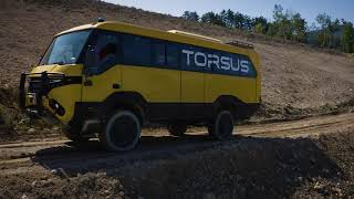 Torsus Praetorian  new standard for offroad buses [upl. by Genevra]