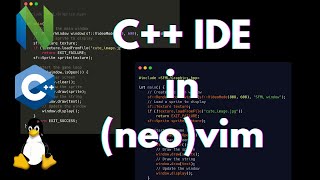 C IDE experience in Neovim [upl. by Mateo505]