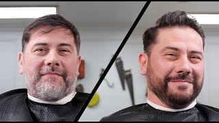 CÓMO CUBRIR LAS CANAS EN 5 MINUTOS  DON EDGAR BARBERÍA [upl. by Latsyk]