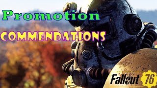 Fallout 76 How To Quickly Get Commendations Enclave Promotion [upl. by Blader]