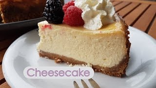 Tarta de queso al horno  Cheesecake estilo New York  Facil  Paso a paso [upl. by Chapel]