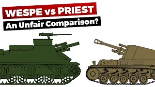 German Wespe vs M7 Priest  Which one was better [upl. by Dustie688]