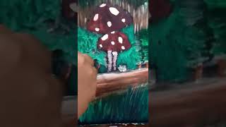 PaintingForest FloorFull Paintingartworkartistart [upl. by Amasa50]