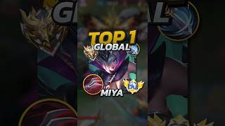 The Top 1 Miya Plays Solo Mobile Legends mobilelegends mlbb gaming [upl. by Coheman964]