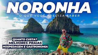 O QUE FAZER EM FERNANDO DE NORONHA COM PREÇOS MELHORES PRAIAS PASSEIOS HOSPEDAGEM E RESTAURANTES [upl. by Najib]