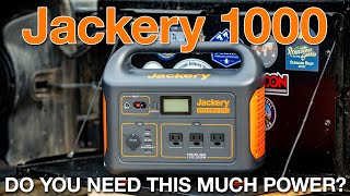 Jackery 1000  Do you need it for Overlanding [upl. by Asserrac]