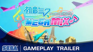 Hatsune Miku Project DIVA Mega Mix  Gameplay Trailer [upl. by Keener]